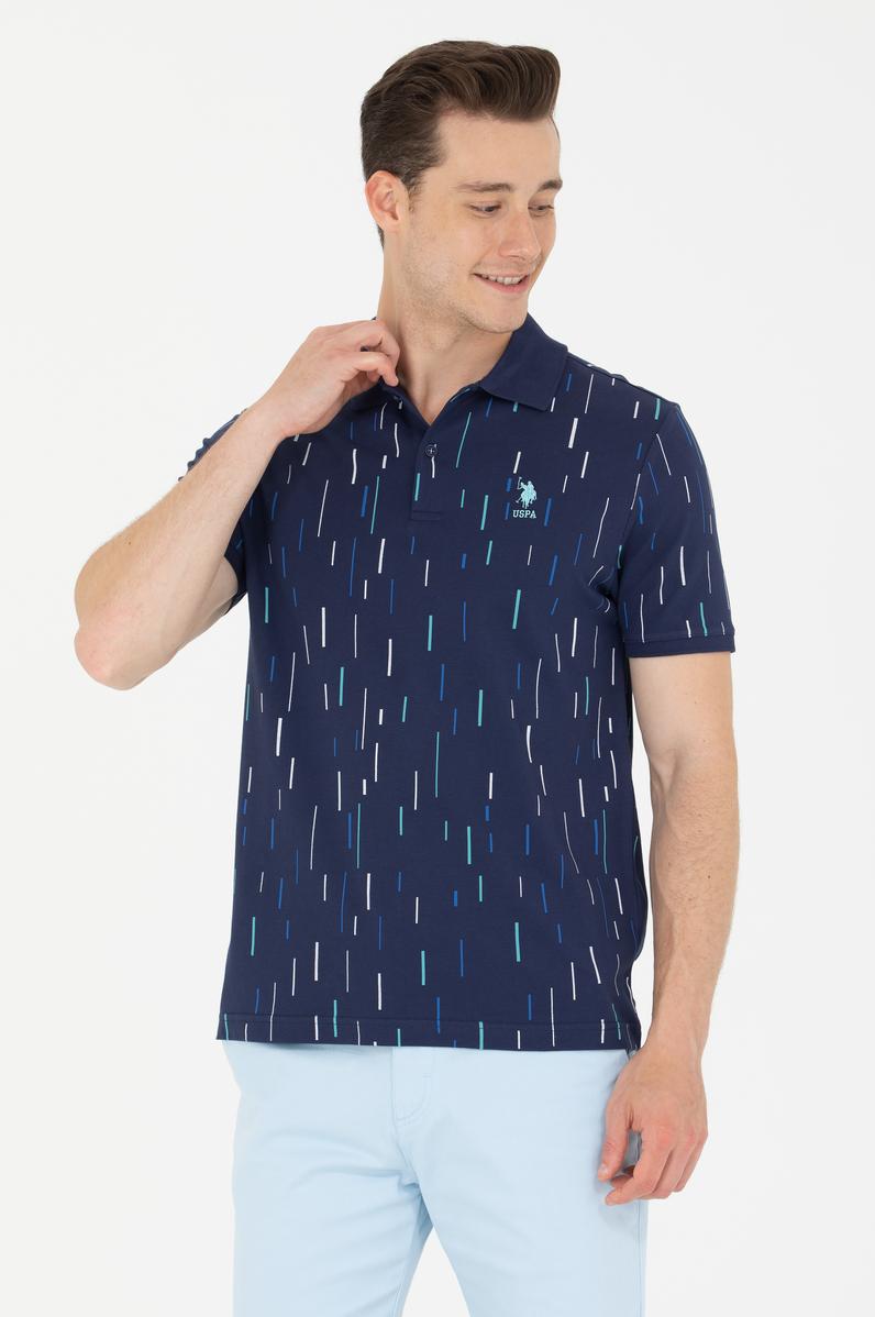 Erkek Lacivert Polo Yaka Tişört