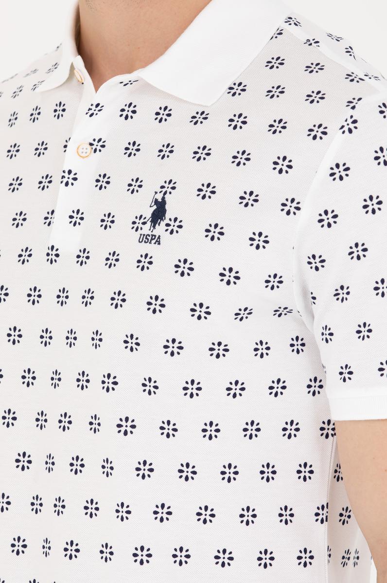 Erkek Beyaz Polo Yaka Tişört