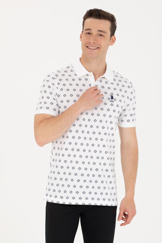 Erkek Beyaz Polo Yaka Tişört