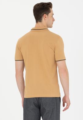 Erkek Camel Basic Polo Yaka Tişört - 50264890020