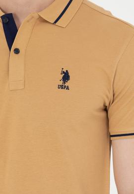 Erkek Camel Basic Polo Yaka Tişört - 50264890020