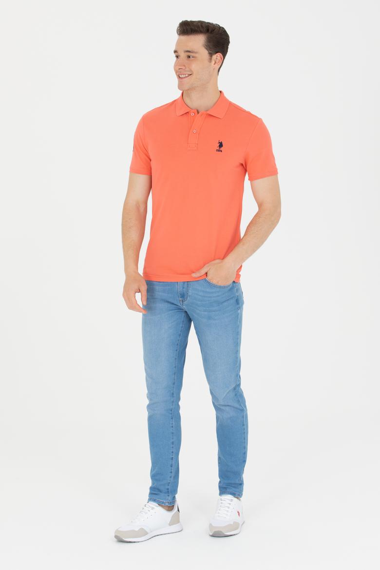 Erkek Somon Basic Polo Yaka Tişört - 50264891106