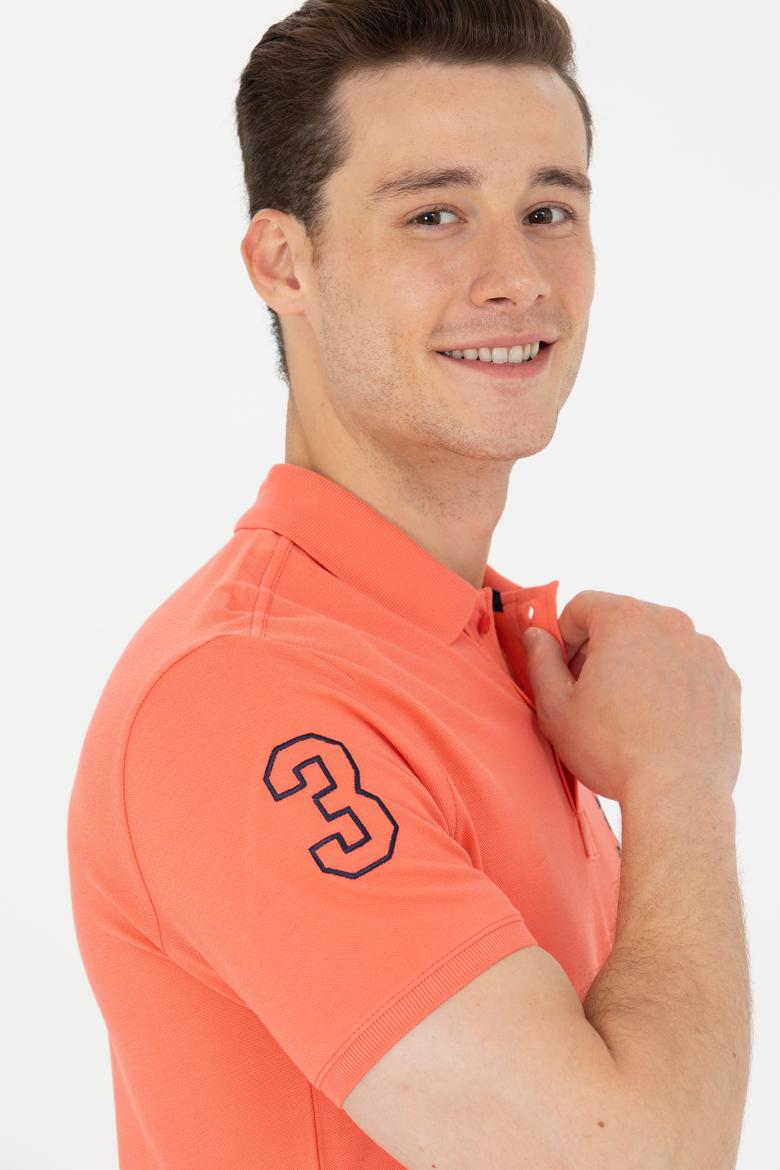 Erkek Somon Basic Polo Yaka Tişört - 50264891106