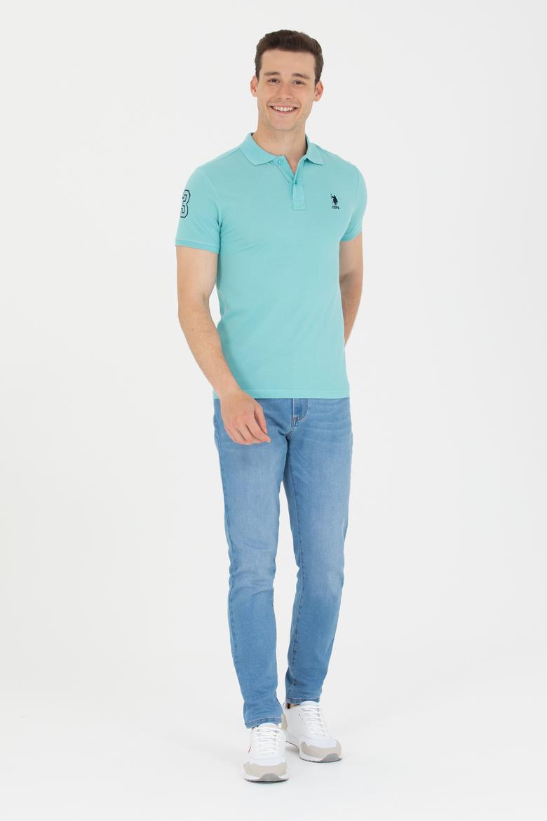 Erkek Mint Basic Polo Yaka Tişört - 50264891181