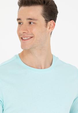 Erkek Nil Basic Bisiklet Yaka Tişört - 50264916126