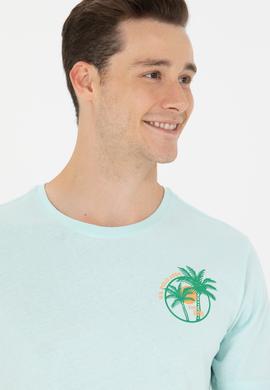 Erkek Nil Bisiklet Yaka Tişört - 50264950037