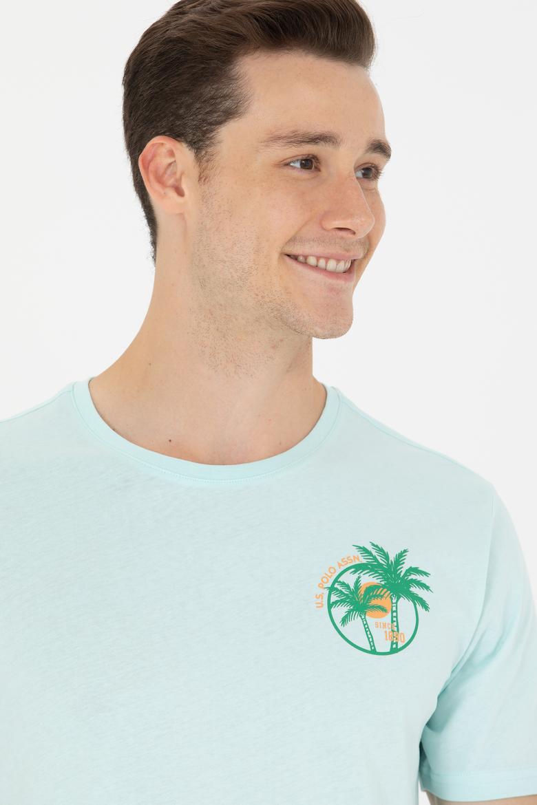 Erkek Nil Bisiklet Yaka Tişört - 50264950037