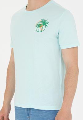 Erkek Nil Bisiklet Yaka Tişört - 50264950037