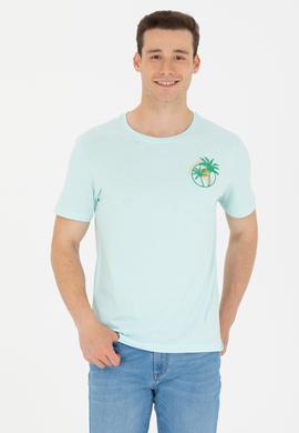 Erkek Nil Bisiklet Yaka Tişört - 50264950037