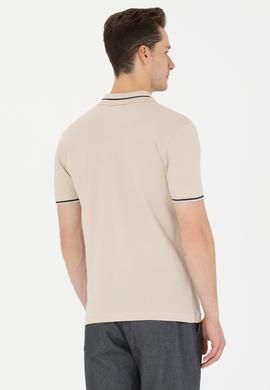 Erkek Taş Basic Polo Yaka Tişört - 50264890088
