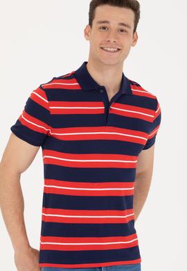 Erkek Lacivert Polo Yaka Tişört - 50265035007