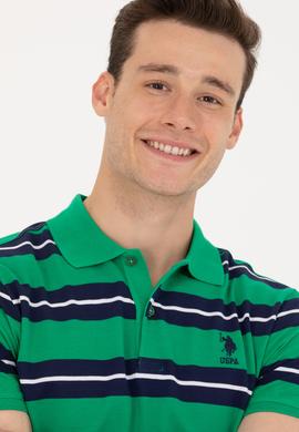 Erkek Yeşil Polo Yaka Tişört - 50265035017