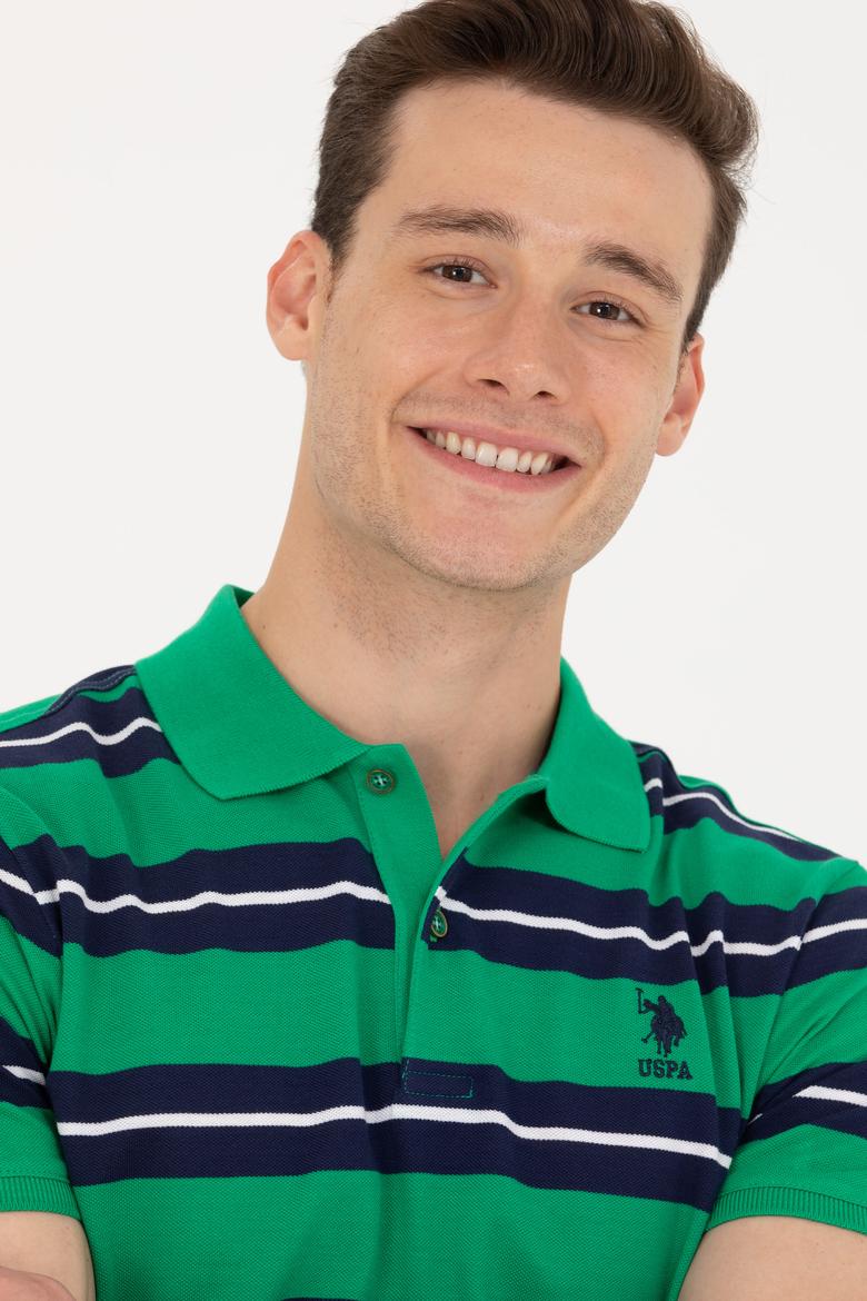 Erkek Yeşil Polo Yaka Tişört - 50265035017