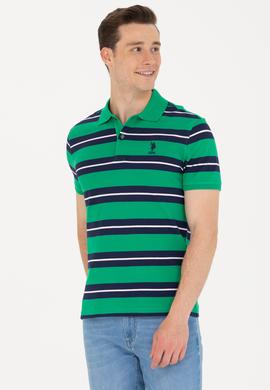 Erkek Yeşil Polo Yaka Tişört - 50265035017