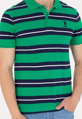 Erkek Yeşil Polo Yaka Tişört - 50265035017