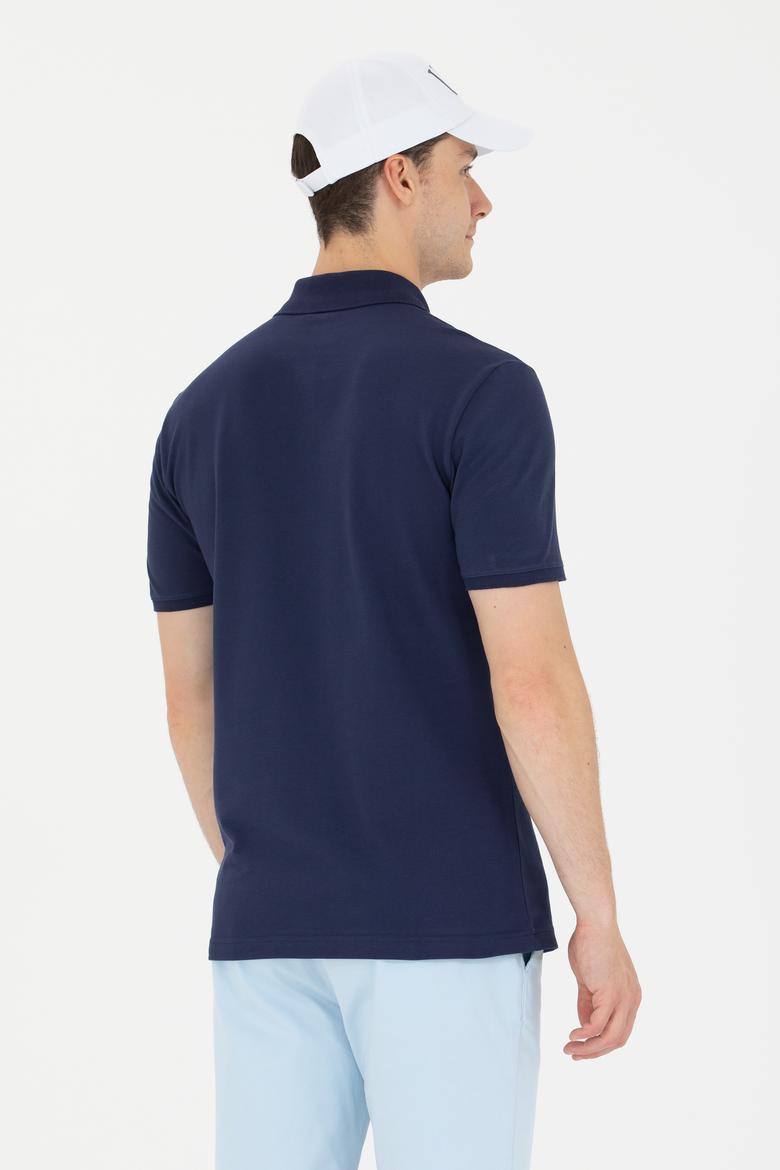 Erkek Lacivert Polo Yaka Tişört - 50265057006