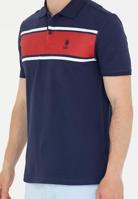 Erkek Lacivert Polo Yaka Tişört - 50265057006