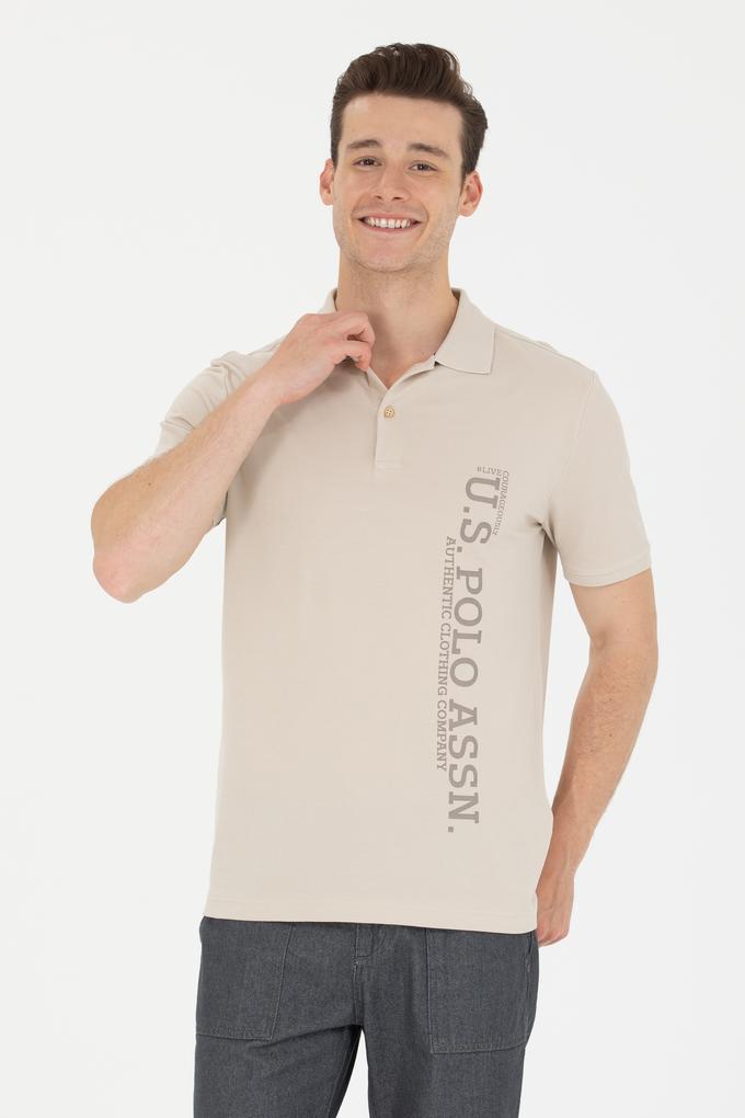 Erkek Taş Polo Yaka Tişört