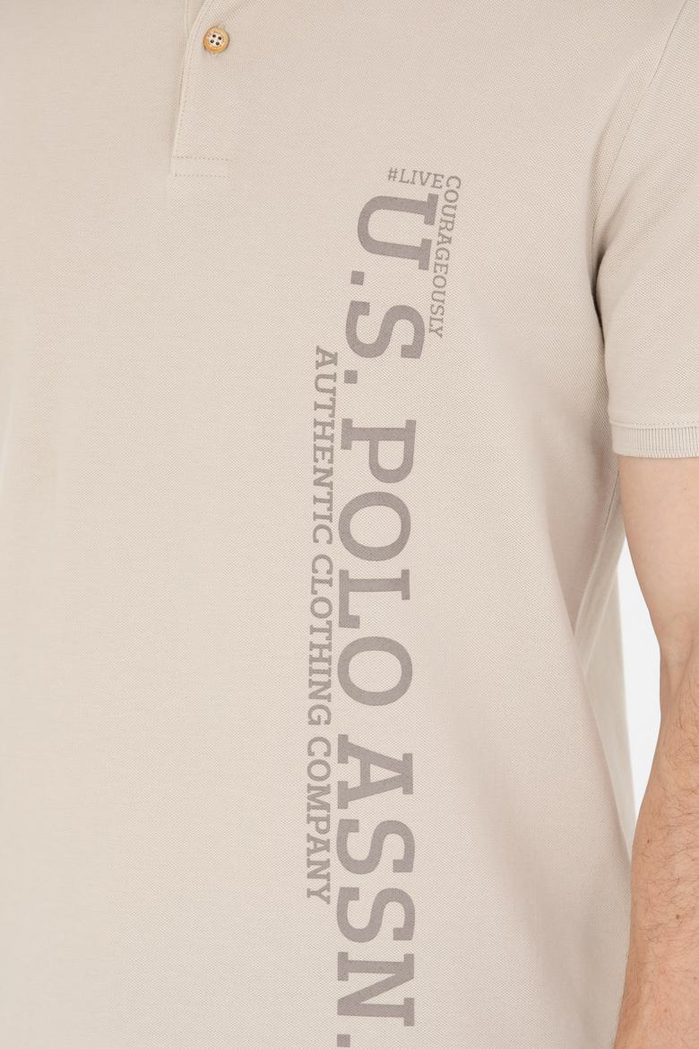 Erkek Taş Polo Yaka Tişört - 50265068036