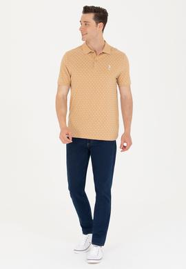 Erkek Camel Polo Yaka Tişört - 50265024001