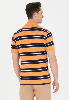 Erkek Turuncu Polo Yaka Tişört - 50265035028