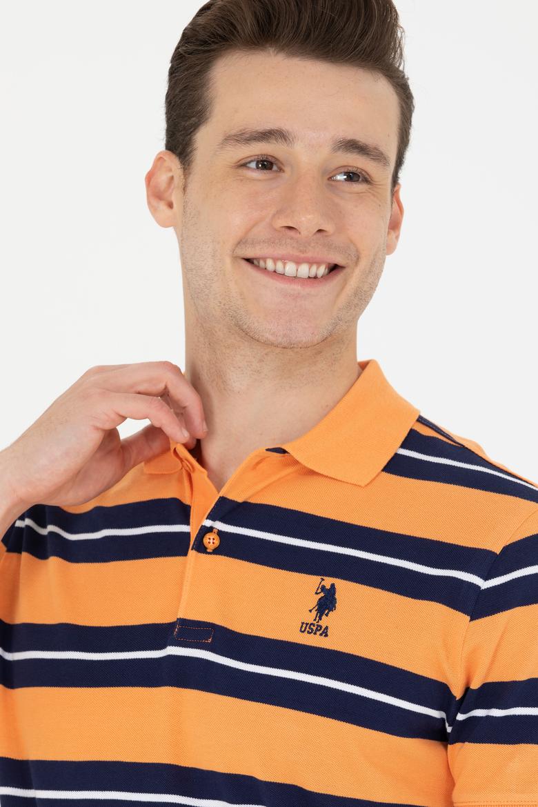 Erkek Turuncu Polo Yaka Tişört - 50265035028