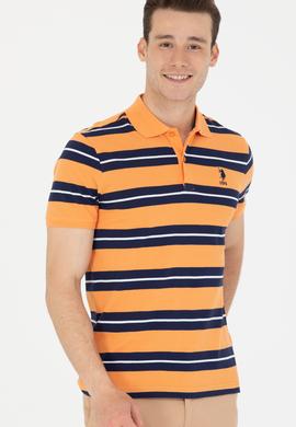 Erkek Turuncu Polo Yaka Tişört - 50265035028