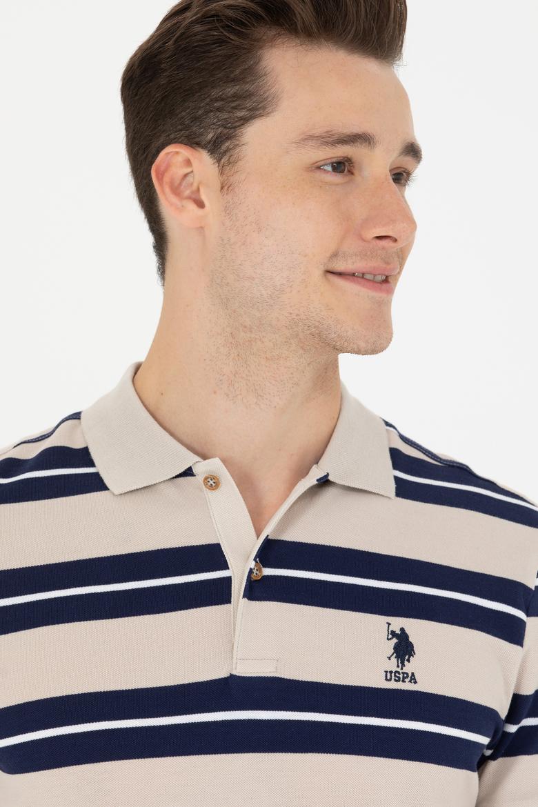 Erkek Taş Polo Yaka Tişört - 50265035038