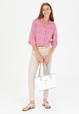 Kadın Manolya Uzun Kollu Gömlek - 50266153004