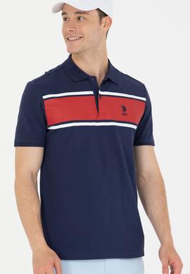 Erkek Lacivert Polo Yaka Tişört - 50265057006