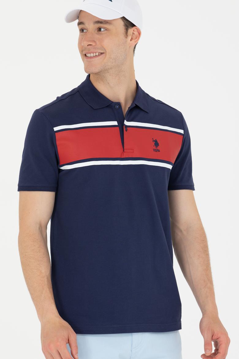 Erkek Lacivert Polo Yaka Tişört - 50265057006