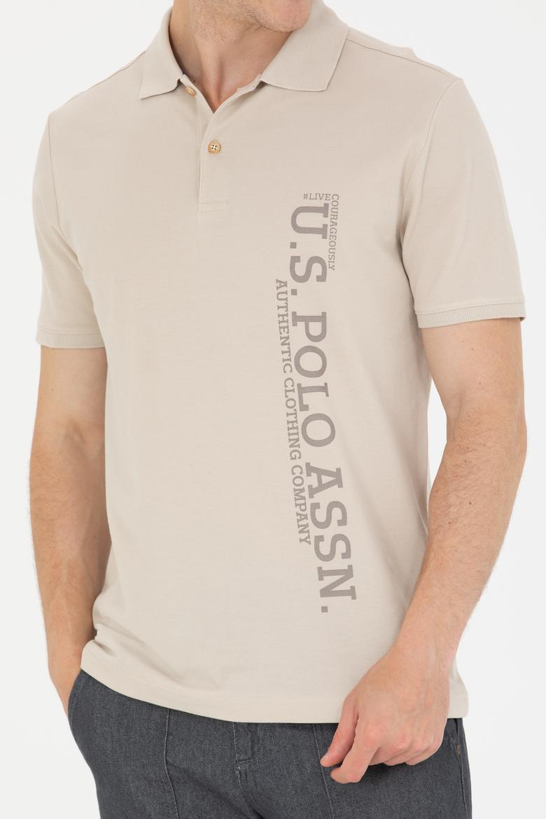 Erkek Taş Polo Yaka Tişört - 50265068036