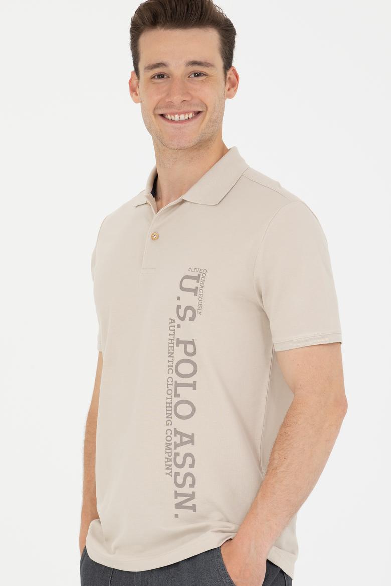 Erkek Taş Polo Yaka Tişört - 50265068036