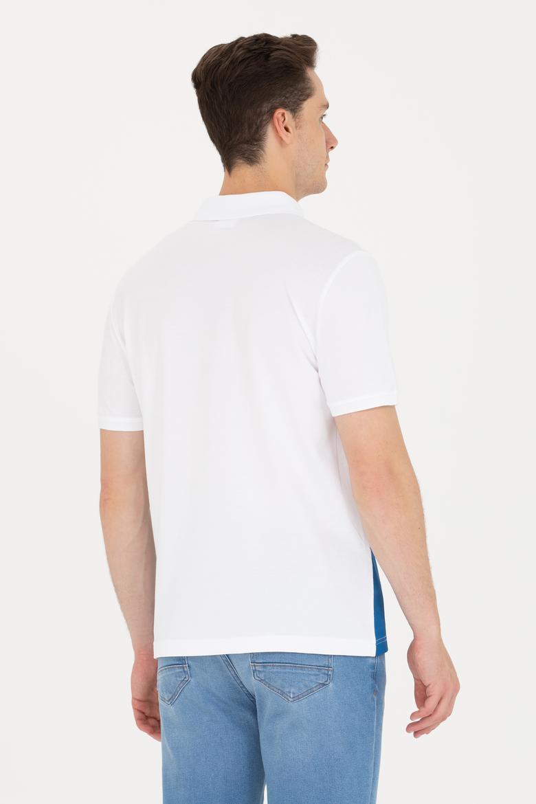 Erkek Saks Polo Yaka Tişört - 50264981013