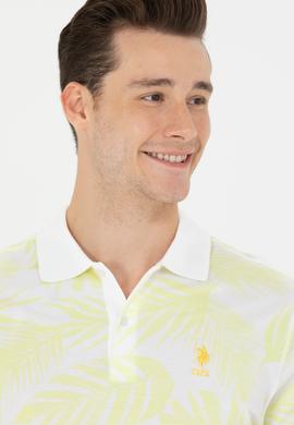 Erkek Açık Sarı Polo Yaka Tişört - 50265033036