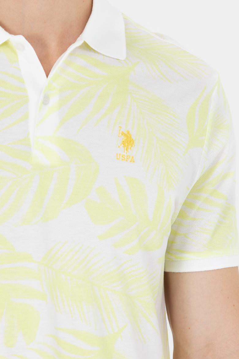 Erkek Açık Sarı Polo Yaka Tişört - 50265033036