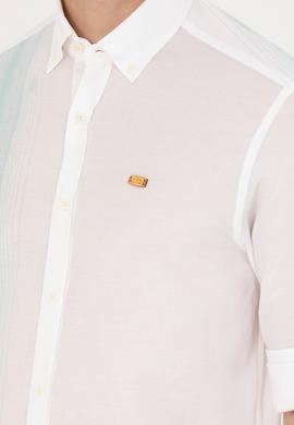 Erkek Beyaz Uzun Kollu Gömlek - 50264069028