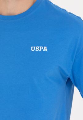 Erkek Saks Oversize Bisiklet Yaka Tişört - 50264935038