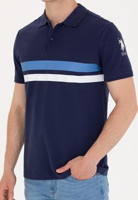 Erkek Lacivert Polo Yaka Tişört - 50264947006