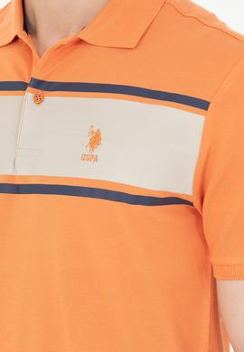 Erkek Kiremit Polo Yaka Tişört - 50265057031