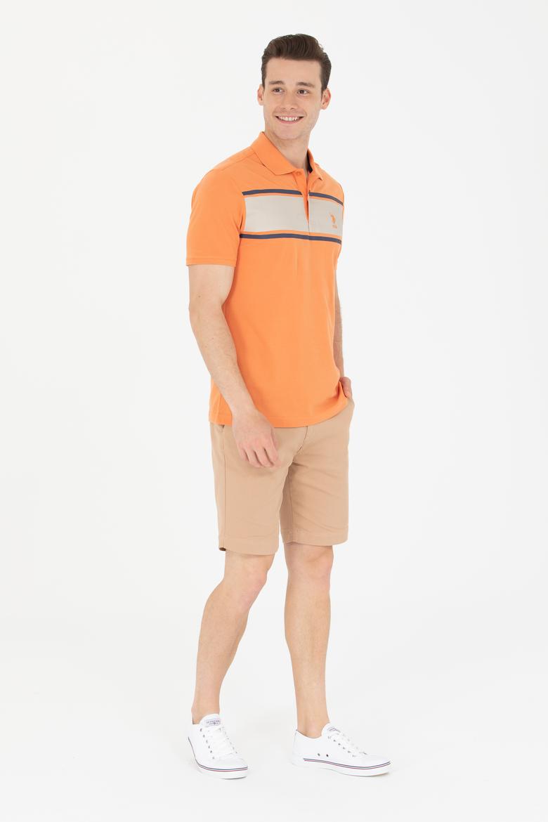 Erkek Kiremit Polo Yaka Tişört - 50265057031