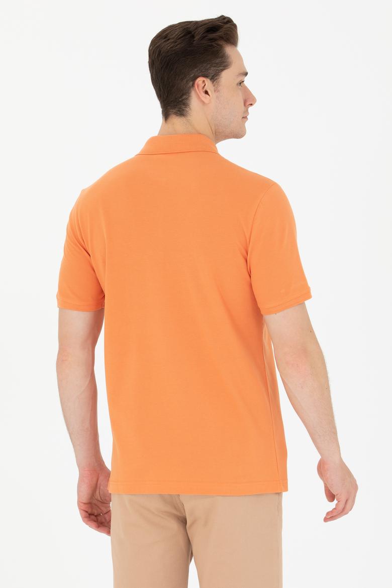 Erkek Kiremit Polo Yaka Tişört - 50265057031