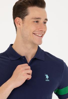 Erkek Lacivert Polo Yaka Tişört - 50264983009