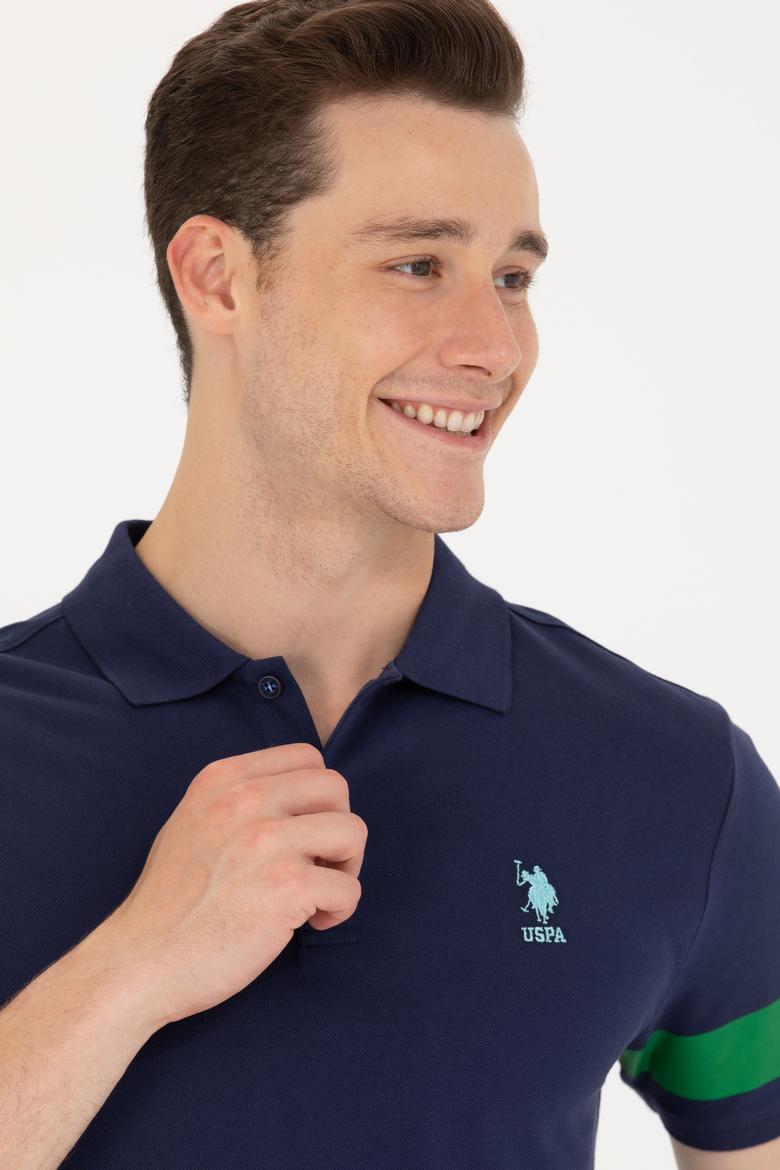 Erkek Lacivert Polo Yaka Tişört - 50264983009