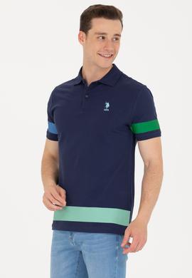 Erkek Lacivert Polo Yaka Tişört - 50264983009