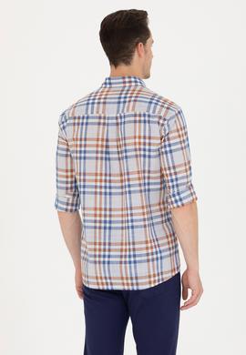 Erkek Ekoseli Taş Gömlek - 50266128026