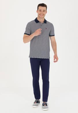 Erkek Lacivert Kanvas Pantolon - 50264626014