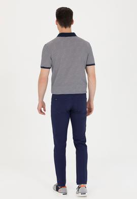 Erkek Lacivert Kanvas Pantolon - 50264626014