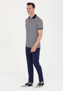 Erkek Lacivert Kanvas Pantolon - 50264626014