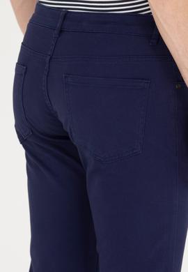 Erkek Lacivert Kanvas Pantolon - 50264626014